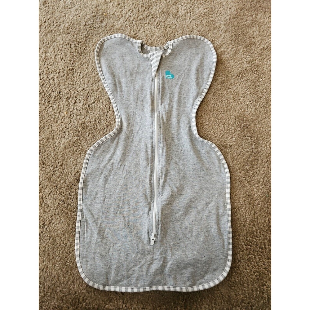 Love To Dream Swaddle UP Original Swaddle Wrap Gray Newborn 5-8.5lbs